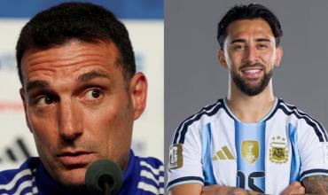 Lionel Scaloni reveló el insólito apodo que le puso a Nicolás González: “Corre como un animal”