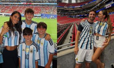 Desde Antonela hasta Tini: las “muchachas” de la Selección celebraron el triunfo de Argentina