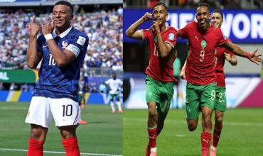 Este Jueves desde las 17.00: Francia y Marruecos se enfrentan por un lugar en las semifinales del Mundial 2026