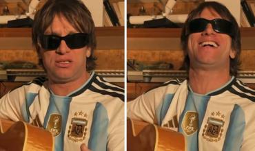 Joaquín Levinton reversionó Wonderwall para alentar a la Selección argentina