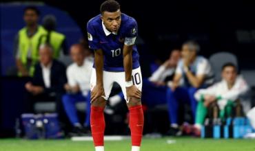 La reacción de Kylian Mbappé tras la derrota de Francia ante España en la semifinal del Mundial