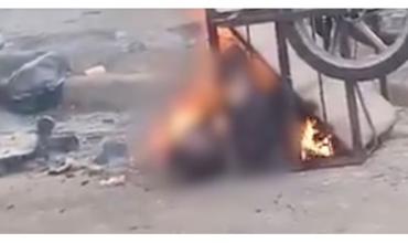 El hombre que apareció calcinado en Fuerte Apache murió de un disparo en la cabeza