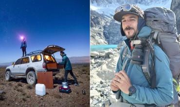 Recorrió la Argentina en busca de “la luz perfecta”, durmió más de un año en una camioneta y descubrió paisajes que nunca imaginó