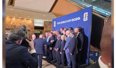 El “Chiqui” Tapia saludó a Donald Trump en la previa de la final del Mundial 2026