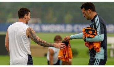 El ensayo de Lionel Scaloni antes de la final del Mundial: los 13 jugadores que probó en la última práctica
