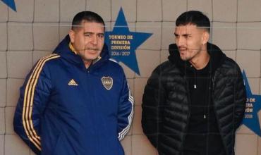 Paredes volvió a Boca y ya se entrenó a la par de sus compañeros
