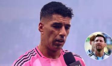 Luis Suárez se deshizo en elogios hacia Lionel Messi tras marcar un doblete y amargar el debut de Lewandowski en la MLS