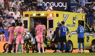 Germán Berterame fue retirado en ambulancia después de un fuerte golpe en Inter Miami vs Montreal