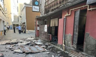 Un sismo de magnitud 7,1 sacudió a Japón: hay heridos, edificios colapsados y alerta de tsunami