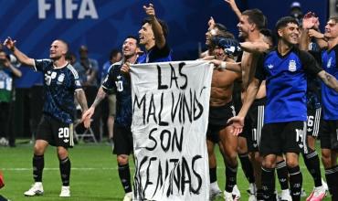 El Comité Disciplinario de la FIFA abrió un expediente contra Argentina por la bandera de Malvinas y los incidentes en la final