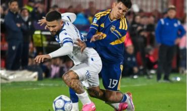 Boca y Vélez empataron 1-1 en un entretenido partido en el Palacio Ducó