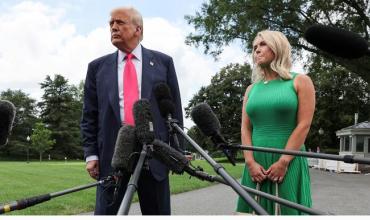 Cambios en la Casa Blanca: Donald Trump anunció la salida de su vocera, Karoline Leavitt
