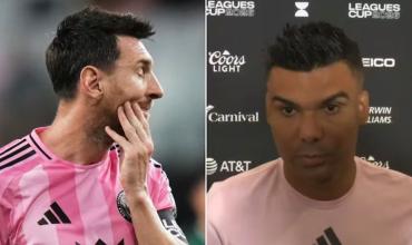 La reacción de Casemiro al regreso de Lionel Messi con Inter Miami: “Nunca vi eso en mi vida”
