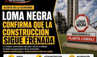 Se enciende una alarma en la economía: la mayor cementera del país confirma que la construcción sigue frenada