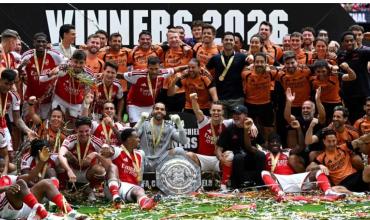 Arsenal goleó a Manchester City y es el campeón de la Community Shield