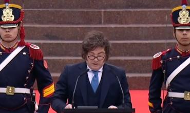 Con críticas al kirchnerismo, Javier Milei encabezó el acto de homenaje a San Martín: “Hay quienes quieren que vuelva el pasado”
