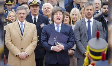 La trastienda del acto en Milei en Retiro, con sintonía entre LLA y el PRO y rosca porteña