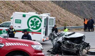 Jujuy: una mujer murió por el desbarranco de su camioneta en la Cuesta de Lipay