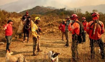 Chilecito reconoció a quienes combatieron durante ocho días el incendio en las Sierras de Guanchín