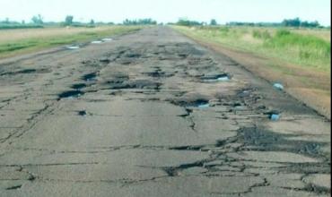 Advierten que entre el 70% y el 75% de las rutas nacionales se encuentra en malas condiciones