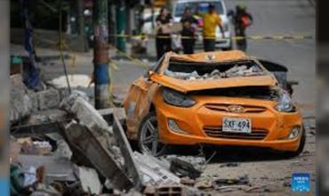 Ya son 321 las víctimas por el sismo en Colombia