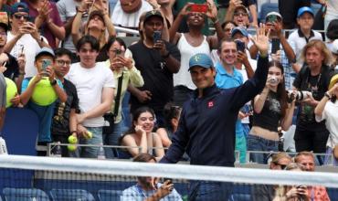 “Una oportunidad para decir gracias”: Roger Federer regresa al US Open en una noche de leyendas