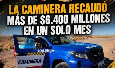 La policia caminera de Córdoba recasudó más de $6.400 millones en un solo mes