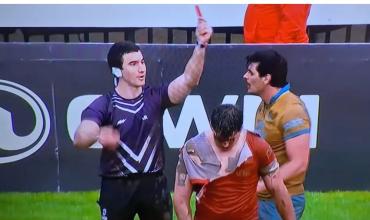 Brutal batalla campal entre Chile XV y Uruguay XV terminó con tres expulsados y una lesión de gravedad