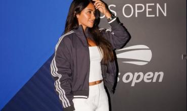 Antonela Roccuzzo sorprendió con su visita al US Open: estuvo en el estadio principal y se encontró con una campeona