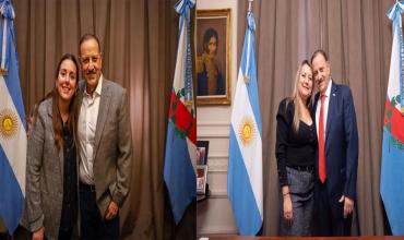Ricardo Quintela avanzó en una agenda de proyectos de obras con tres municipios del Interior
