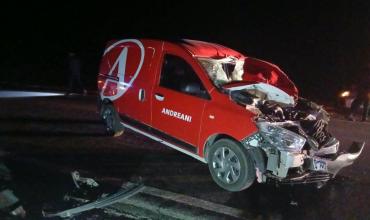 Chocó contra una vaca en plena Ruta 38 y terminó hospitalizado