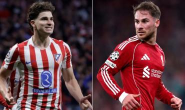 Liverpool y Atlético de Madrid juegan el partido destacado de la continuidad de la primera fecha de la Champions League: hora y TV