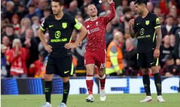 Con un golazo de Mac Allister, el Liverpool lo dio vuelta y venció 2-1 al Atlético de Madrid