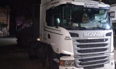 Secuestraron un camión con pedido de captura en Ruta 38
