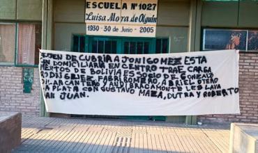 Santa Fe: 14 detenidos por la aparición de banderas con mensajes amenazantes en escuelas