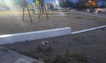 Cortocircuito en una plazoleta generó peligro por cables de alta tensión expuestos