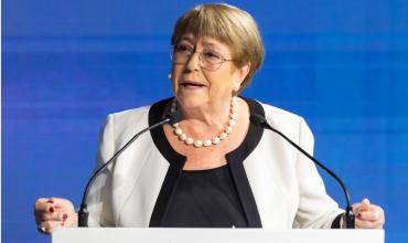 La expresidenta de Chile Michelle Bachelet se bajó de la carrera para dirigir la ONU