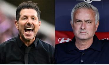 Mourinho apuntó contra el arbitraje tras el clásico de Madrid y Simeone salió al cruce: “Hay que tener respeto”