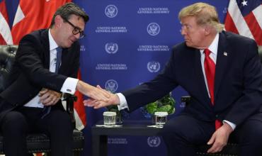 Trump se acerca al Reino Unido, que aceptó revisar el acuerdo sobre la isla Diego García: “Con Andy nos está yendo muy bien”