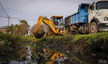 Chepes: anunciaron que el lunes se retomarán las obras del canal aliviador