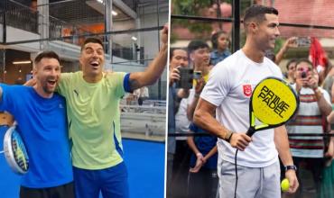 De Lionel Messi a Cristiano Ronaldo y Zinedine Zidane, el pádel conquista el mundo del fútbol con una lista que no para de crecer