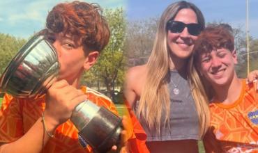 La felicidad de Jimena Barón con su hijo Momo por un título obtenido: "Mi campeón toda la vida"