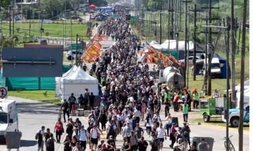 Peregrinación a Luján: operativo masivo a días de la llegada del papa León XIV
