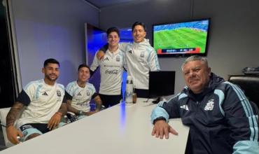 Mate, televisión y cuatro referentes: la nueva cábala de Chiqui Tapia antes de los partidos de la Selección argentina