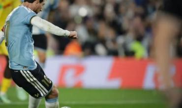 El último gol de Messi con la Selección Argentina