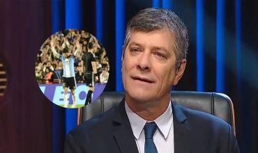 Conmovido: la reacción de Mario Pergolini tras la despedida a Lionel Messi de la Selección argentina