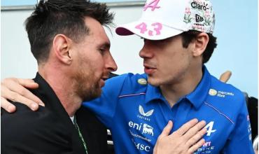 El mensaje especial de Colapinto para Messi: qué canción eligió y el detalle que no pasó inadvertido