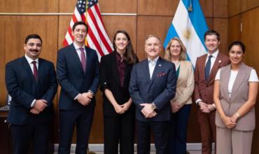 Una misión de EEUU llegó a la Argentina para concretar las inversiones de USD 7 mil millones en el corredor Andes-Atlántico
