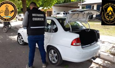 Chamical: secuestraron un auto y numerosos elementos en una investigación por hurto