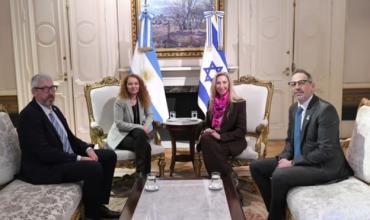 Con foco en las exportaciones, Karina Milei se reunió con la embajadora de Israel